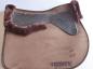 Preview: Acavallo Jumping Square with Twin-Sided Gel Pad and Real Lambskin Edges