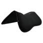 Preview: Acavallo Half Pad mit Memoryschaum schwarz