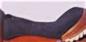 Preview: Acavallo Westernsattel-Gel-Sitzkissen “ORTHO-COCCYX” mit Dri-Lex (Textil) auf der Oberseite