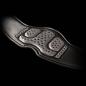 Preview: Acavallo Comfort PVC Girth with Gel Lining and Gel Padding, anatomically shaped, dark brown, 120 cm