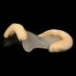 Preview: Acavallo Gel Pad 3-in-1 with Integrated Rear Riser and Rolled Real Lambskin Edges