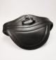 Preview: Stollenschutzgurt "ATH Crown" aus Leder, schwarz, 95 cm