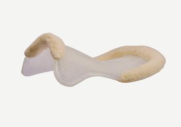 Acavallo Gel Pad with Faux Fur (Eco Wool) Edges