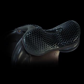 Acavallo Sattelsitzkissen “ORTHO-PUBIS” mit Geloberseite schwarz
