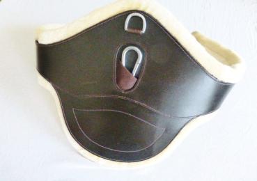 Stollenschutzgurt "ATH Coronado II Special" mit Lammfellimitat vorderseite