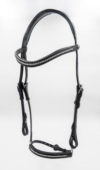 ATH Icelandic Bridle "Laki" with Rhinestones, various colours