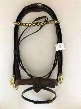 Nibago Bridle (Working Bridle) with Reins, Leather
