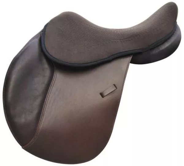 Acavallo Gel Seat Saver “ORTHO-COCCYX” with DriLex (Textile) Upper Side, brown