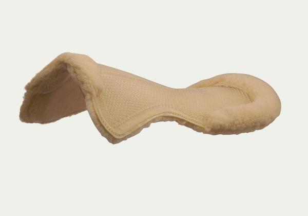 Acavallo Gel Pad with Faux Fur (Eco Wool) Underside