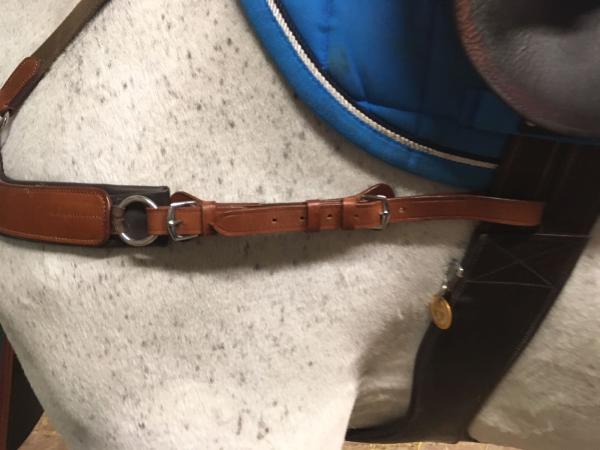 Lateral Attachment Straps with Elastic Inserts for Breastplate W&S