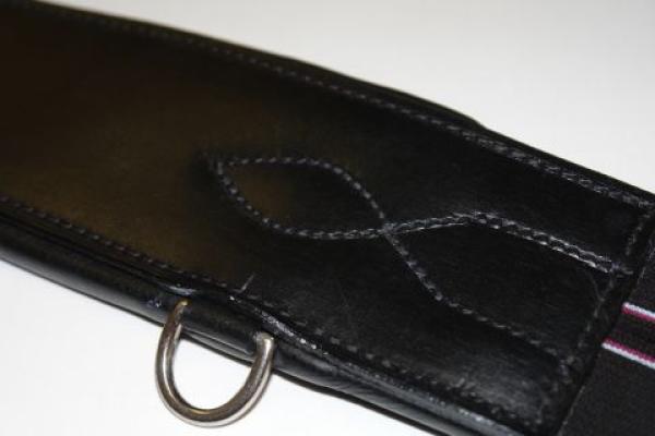 Leather Belly Girth "ATH Crown", 95 cm, dark brown