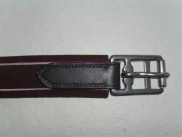 Elastic Girth Straps incl. Stainless Steel Roller Buckles